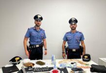 Sorpreso a nascondere droga tra le siepi – arrestato