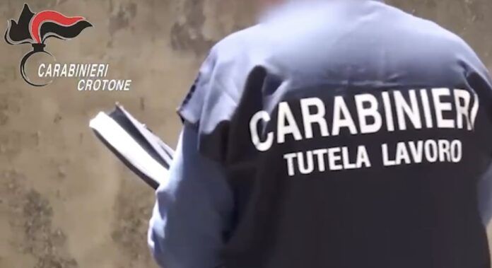 Carabinieri Crotone Tutela Lavoro