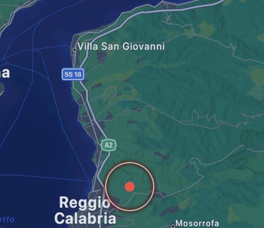Terremoto di magnitudo 3.3 registrato vicino a Reggio Calabria Terremoto Reggio Calabria