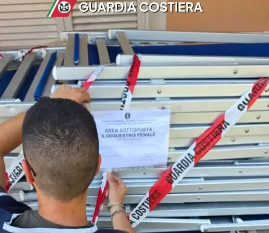 Occupazione abusiva demanio: sequestrata struttura Guardia Costiera - Sequestro