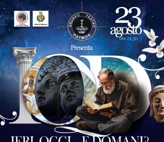 Rosarno, appuntamento con il teatro – “Ieri, Oggi… e Domani?” questa sera in Piazza Duomo Gruppo Teatro Patmos Rosarno