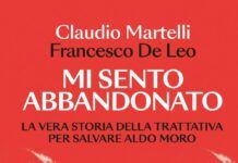 Onorevole Claudio Martelli presenta il libro “Mi sento abbandonato. La vera storia della trattativa per salvare Aldo Moro” Copertina Libro - Mi sento abbandonato - Claudio Martelli