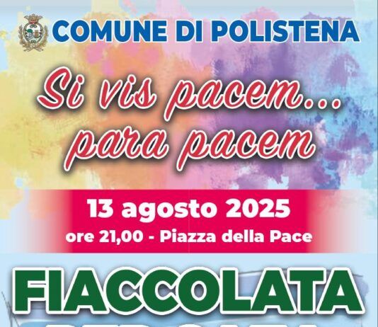 A Polistena fiaccolata per Gaza e di solidarietà al popolo palestinese