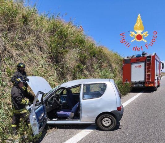 Perde il controllo del mezzo finendo fuori strada – ferito un giovane