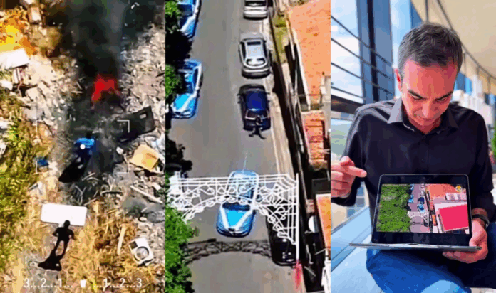 Roberto Occhiuto Droni Incendio