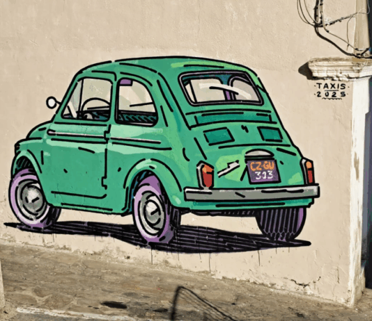 “Gulìa Urbana” porta la street-art a Crucoli: quattro nuove opere tra mare, memoria e identità Gulìa Urbana - Taxis - Street Art