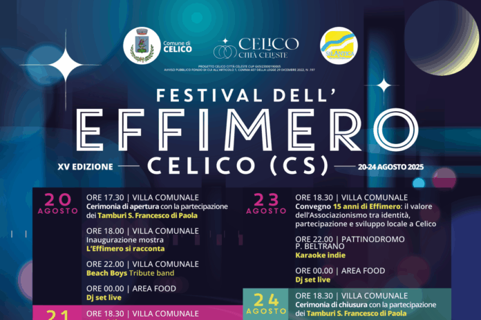 Festival dell’Effimero - Celico (CS)