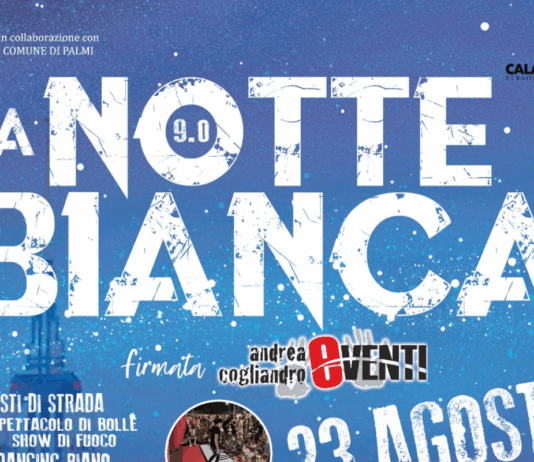 Arte, musica e spettacolo: Palmi si prepara a una notte indimenticabile Notte Bianca Palmi - Andrea Cogliandro Eventi