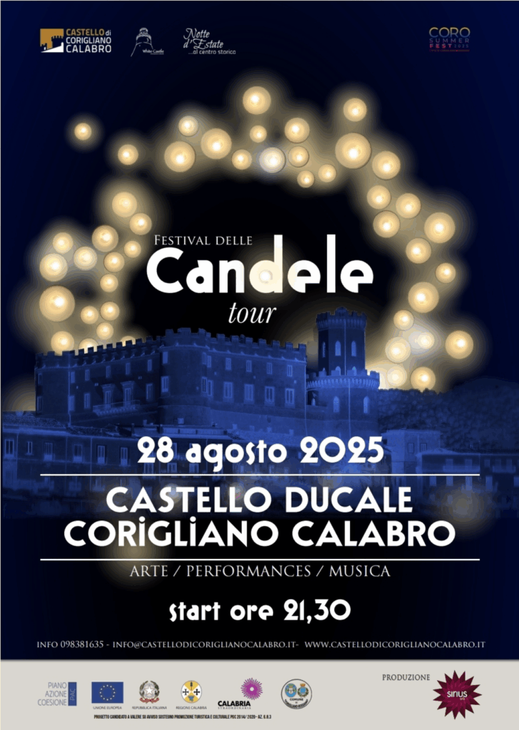 Festival delle Candele - Corigliano-Rossano - Locandina
