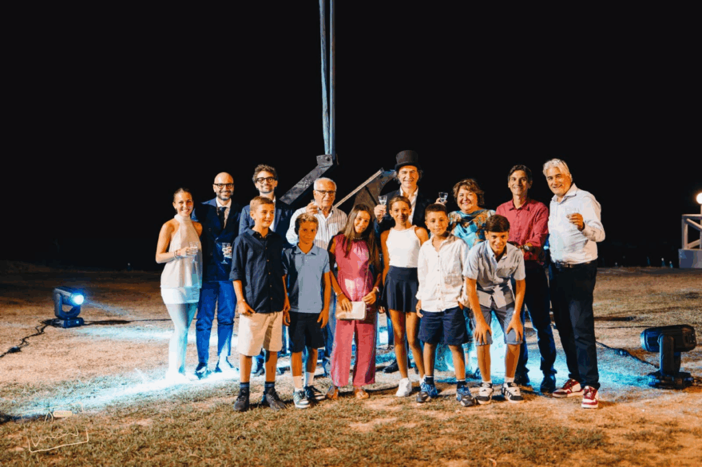 Fondazione Lilli - Brindisi con ospiti a Sangineto e nuova generazione famiglia Funaro