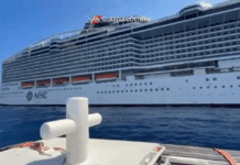 Sospiro di sollievo in mare: la MSC World Europa riprende la rotta verso Napoli (VIDEO) Guardia Costiera - MSC World Europa