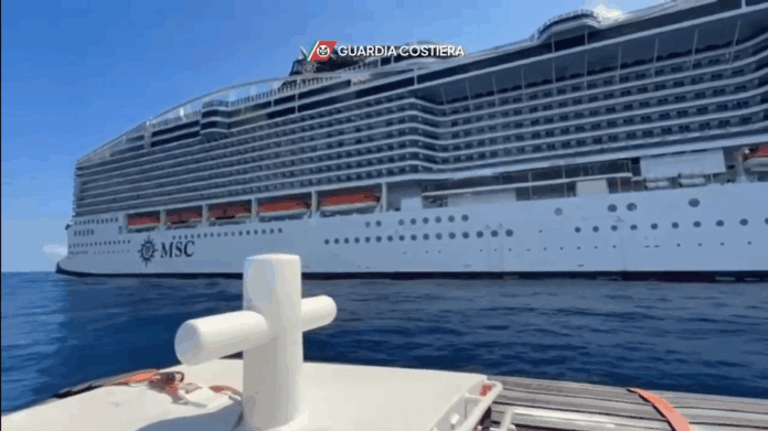 Guardia Costiera - MSC World Europa