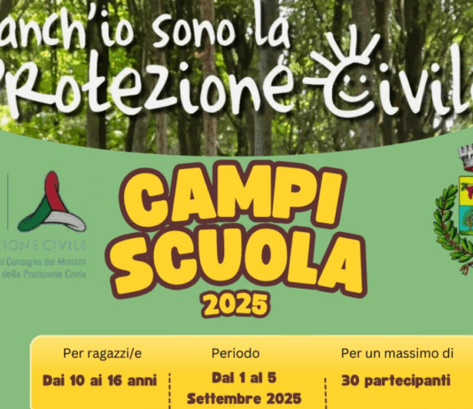 “Anch’io sono la protezione civile”: a Limbadi il campo scuola per i giovani Protezione Civile - Campo Scuola 2025 - Limbadi (VV)