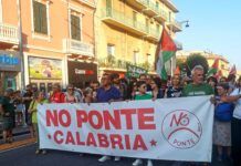 Movimento NO PONTE: Ieri una grande giornata di lotta