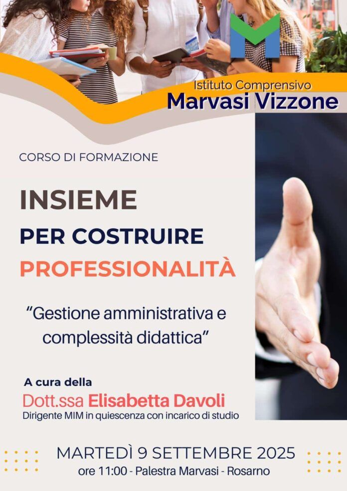 Marvasi-Vizzone - Corso di Formazione - Rosarno (RC) Marvasi-Vizzone - Corso di Formazione - Rosarno (RC)