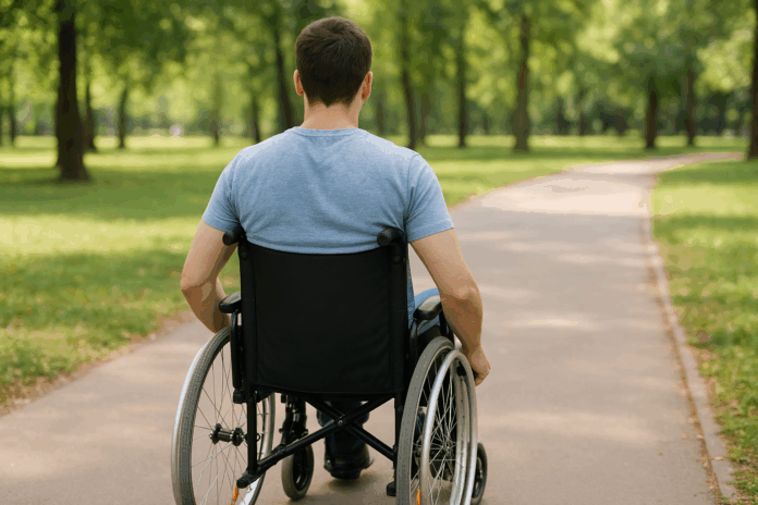 Disabilità - Sedia a rotelle