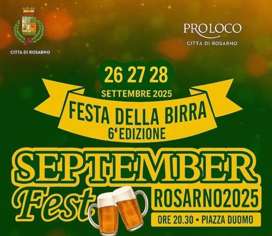 Torna il September Fest a Rosarno: tre giorni di musica, birra e divertimento September Fest - Rosarno (RC)