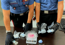 Sequestro di cocaina e “Tusibi”: droga nascosta nelle scarpe, 26enne in manette Carabinieri - Sequestro Tusibi - "Cocaina Rosa"