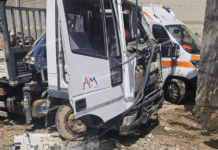 Sinopoli – Grave incidente, camion travolge operai: tre feriti, uno in gravi condizioni Vigili del Fuoco – Sinopoli (RC) – Incidente lavori fibra ottica