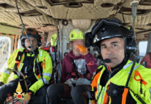 Escursionista disperso sul Pollino salvato dai Vigili del Fuoco Vigili del Fuoco - Salvataggio in elicottero