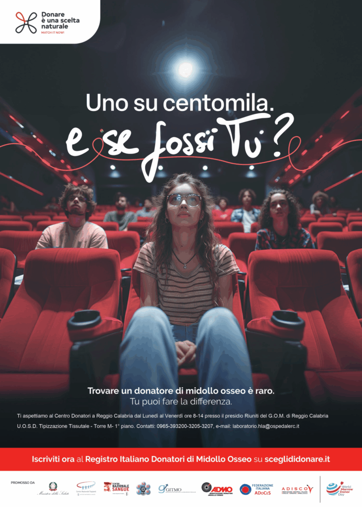 GOM – Reggio Calabria – Donazione midollo osseo - Locandina