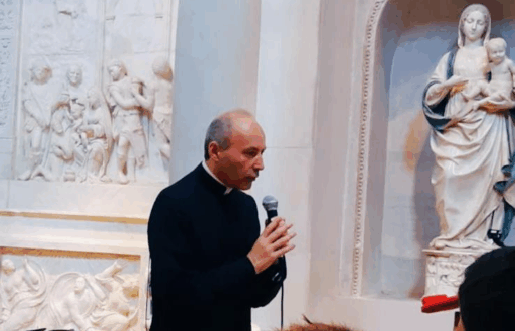 Don Mimmo Caruso, parroco della Basilica Madonna dei Poveri di Seminara (RC)