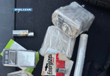 Un chilo di hashish e 80 grammi di cocaina: operazione della Squadra Mobile Polizia di Stato - Sequestro droga Scalea (CS)