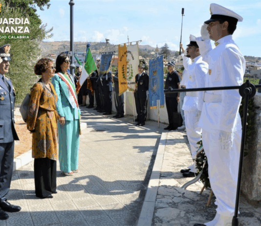 Memoria e valori a Saline Joniche: la Guardia di Finanza celebra Pietro Laganà Guardia di Finanza – Commemorazione Brigadiere Pietro Laganà – Saline Joniche