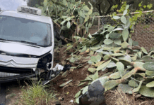 Statale 18, pioggia e strada viscida: uomo perde il controllo del furgone Incidente furgone Statale 18