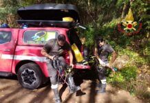 Calabria – Operaio 30enne precipita in un burrone profondo 30 metri: ricoverato con traumi