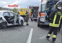 Incidente sull’Autostrada del Mediterraneo all’altezza di Palmi: coinvolte due auto