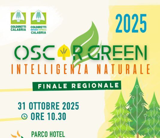 Premio Oscar Green di Coldiretti Giovani Impresa Calabria: la finale regionale dedicata all’intelligenza naturale