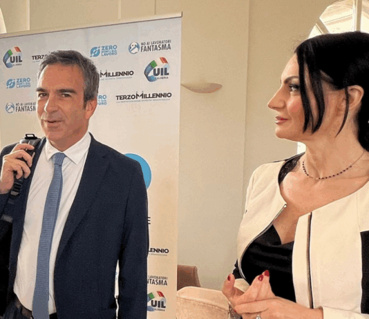 La UIL Calabria pronta al dialogo con Occhiuto per il rilancio della regione UIL Calabria - Mariaelena Senese - Roberto Occhiuto