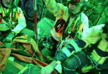 Aspromonte, motociclista precipita in un burrone – tratto in salvo dai Vigili del Fuoco Vigili Del Fuoco - Salvataggio elisoccorso