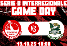 Basket – Bim Bum Rende: domenica al Polifunzionale big match contro il Monopoli Bim Bum Basket Rende - Incontro Basket Monopoli