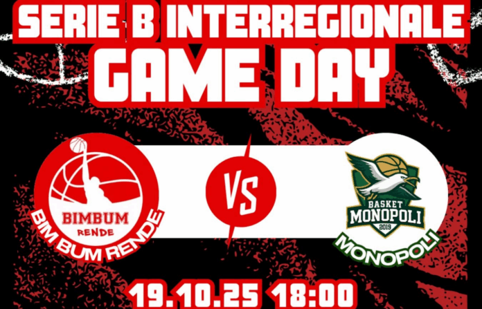 Bim Bum Basket Rende - Incontro Basket Monopoli