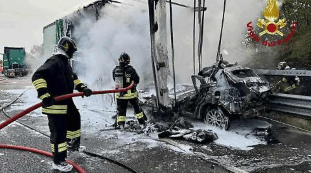 Vigili del Fuoco - Incidente Francesca Pizzi e Giovanni Speranza