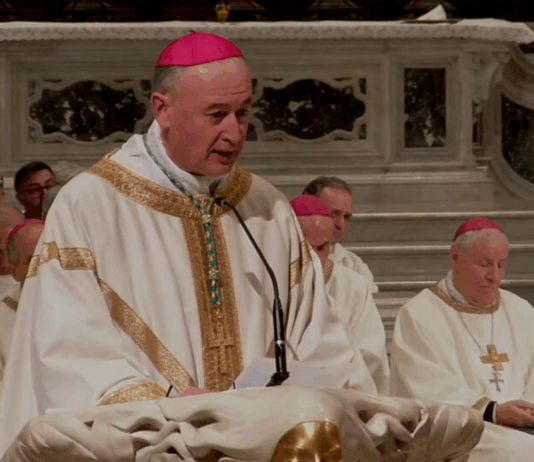 La Chiesa in preghiera per il piccolo Nicodemo e la sua famiglia Vescovo Monsignor Giuseppe Alberti