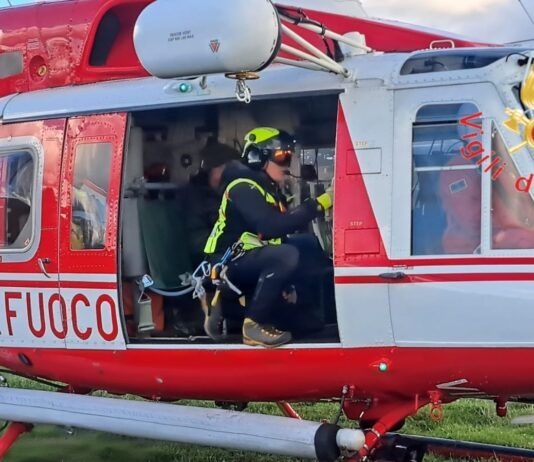 Bagaladi, uomo smarrito nei boschi: salvato dai Vigili del Fuoco