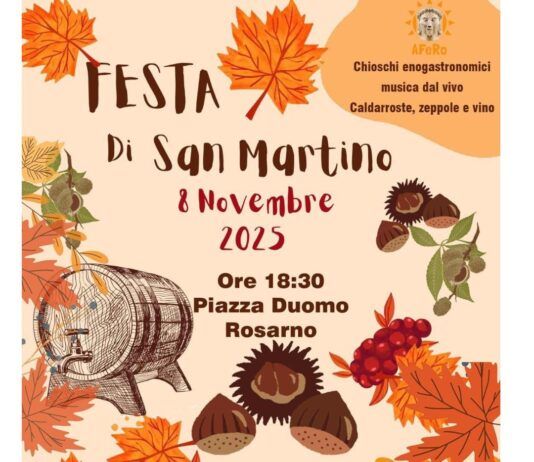 Festa di San Martino 2025 a Rosarno: vino, musica e tradizione in Piazza Duomo