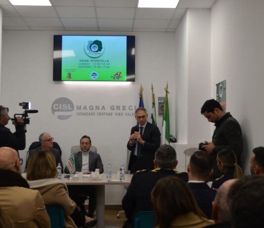 Catanzaro, firmato protocollo d’intesa tra Questura e CISL Magna Grecia contro la violenza sulle donne