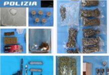 Controlli della Polizia di Stato: sequestrate armi clandestine e droga