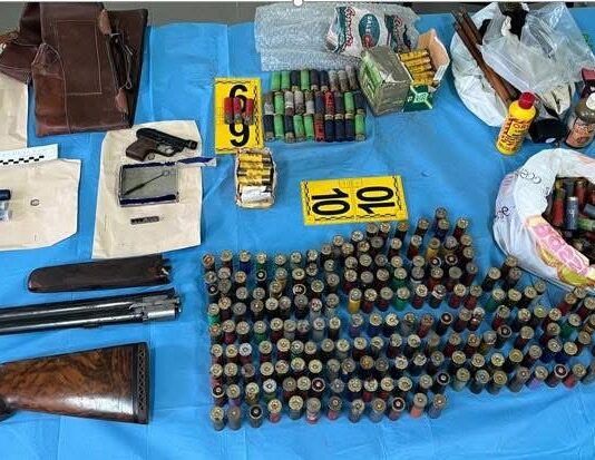 Armi e munizioni in casolari – arrestato un uomo