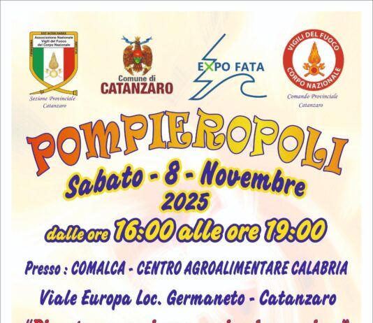 Expo Fata e Comalca: a Catanzaro arriva Pompieropoli, un pomeriggio straordinario per i più piccoli