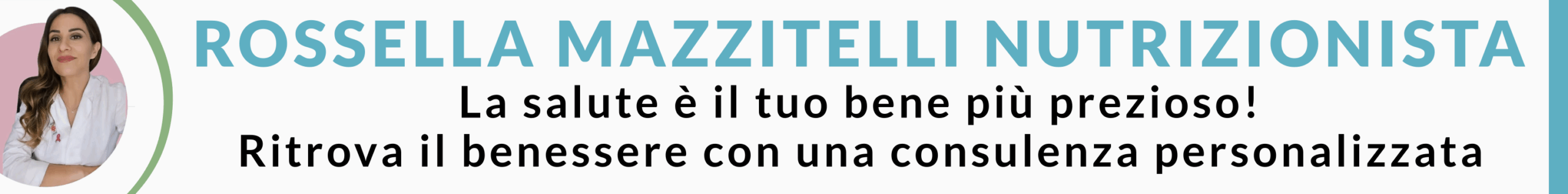 Rossella Mazzitelli Nutrizionista