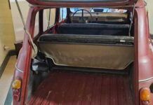 Auto dove fu trovato il corpo di Aldo Moro esposta a Catanzaro