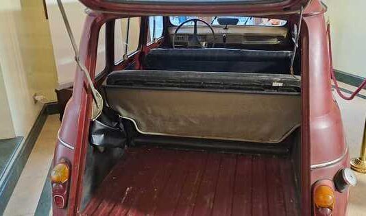 Auto dove fu trovato il corpo di Aldo Moro esposta a Catanzaro