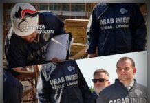 Controlli in un cantiere edile: sospesa l’attività per la presenza di lavoratori “in nero”