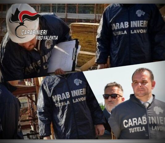 Controlli in un cantiere edile: sospesa l’attività per la presenza di lavoratori “in nero”