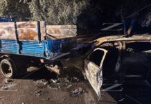 Incidente sulla Statale 18 tra Rosarno e Gioia Tauro: auto in fiamme, due feriti